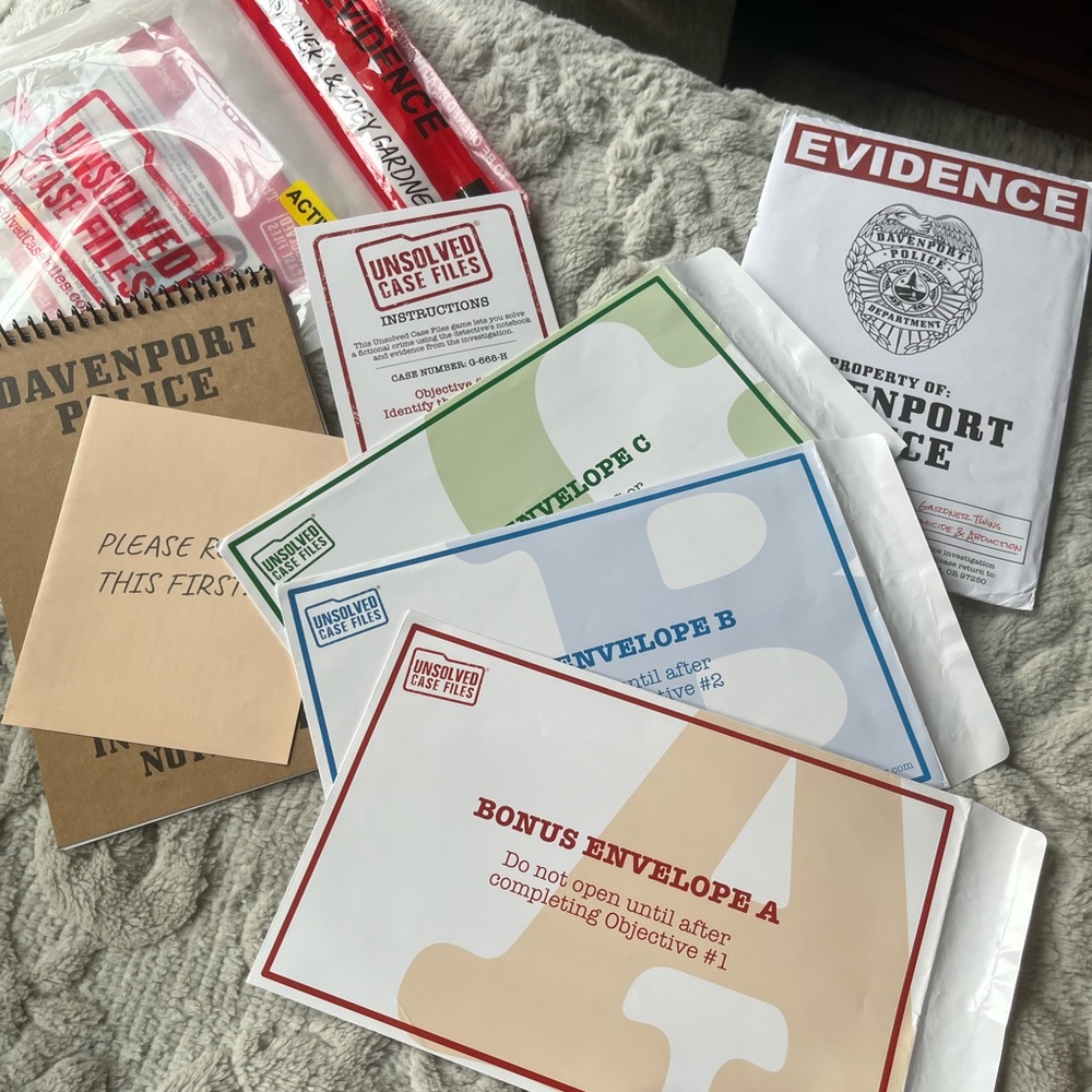 Unsolved Case Files Game - Picture 2 of 2